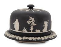 An English Jasperware Cheese Dome