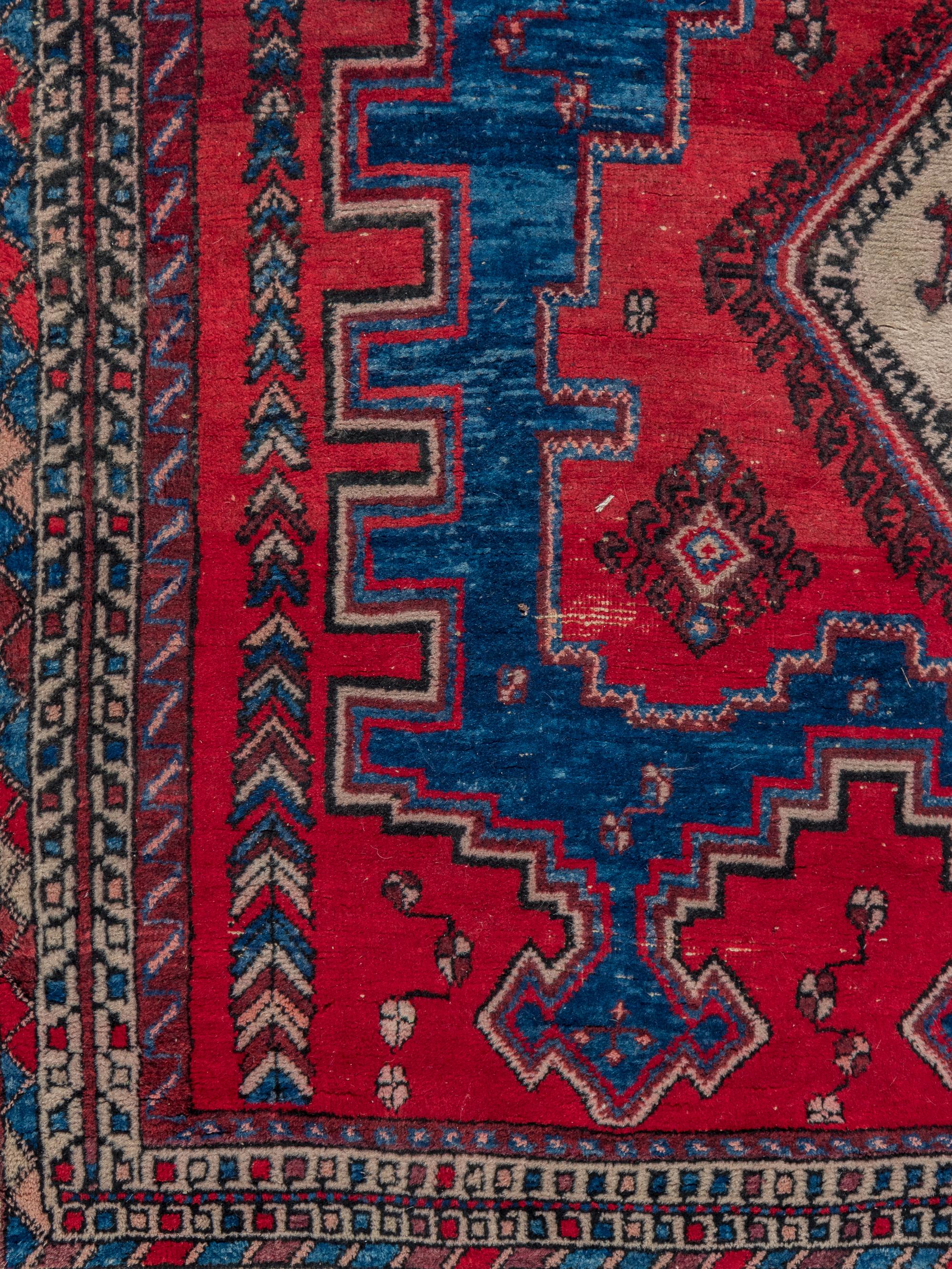 A Persian Afshar Wool Rug