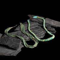 Navajo Sterling Silver and Carico Lake Turquoise Cuff Bracelet, PLUS