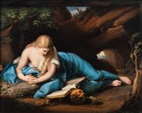 A Berlin (K.P.M.) Porcelain Plaque After Pompeo Battoni
