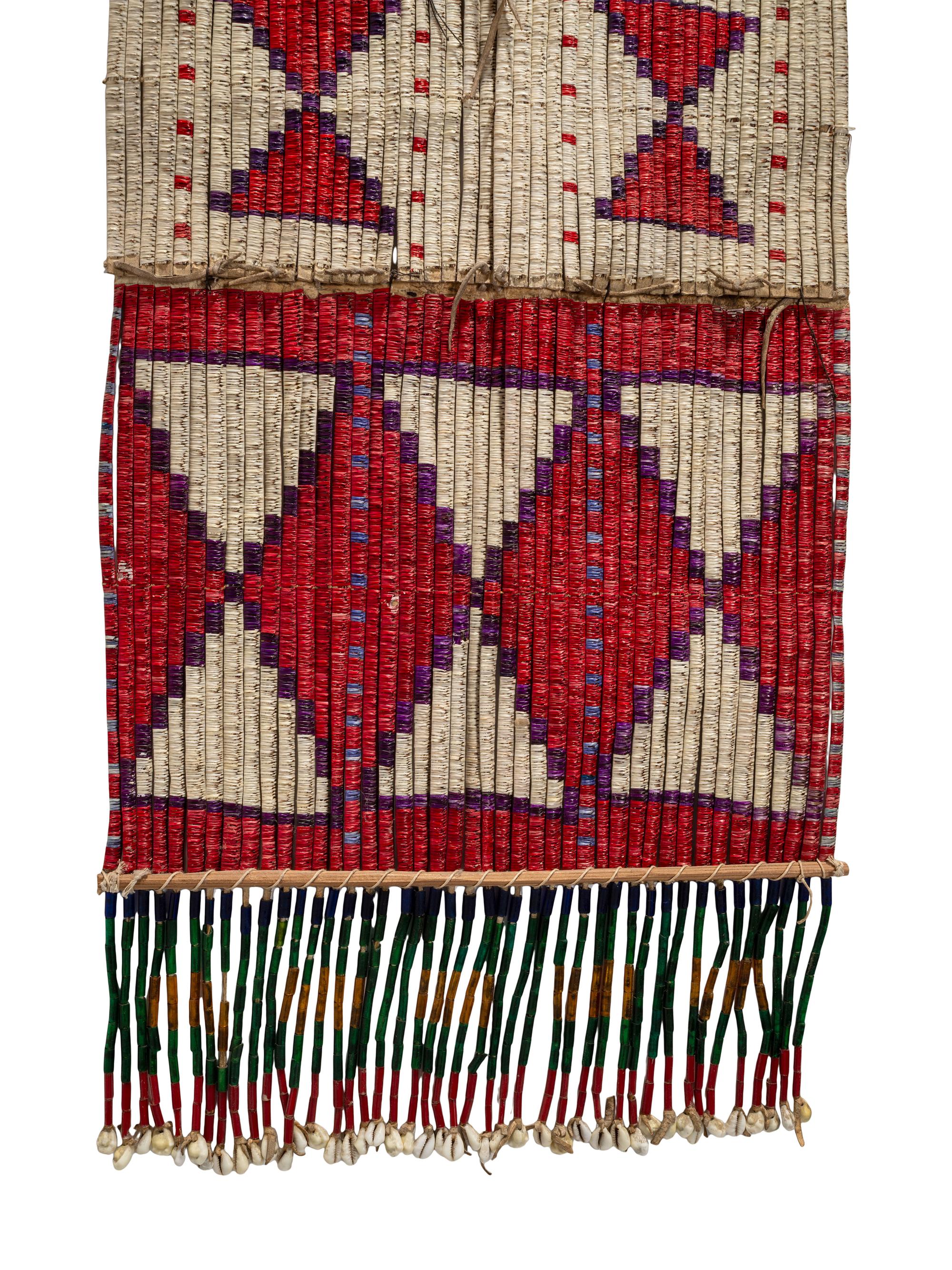 Sioux Woman's Quilled Breastplate