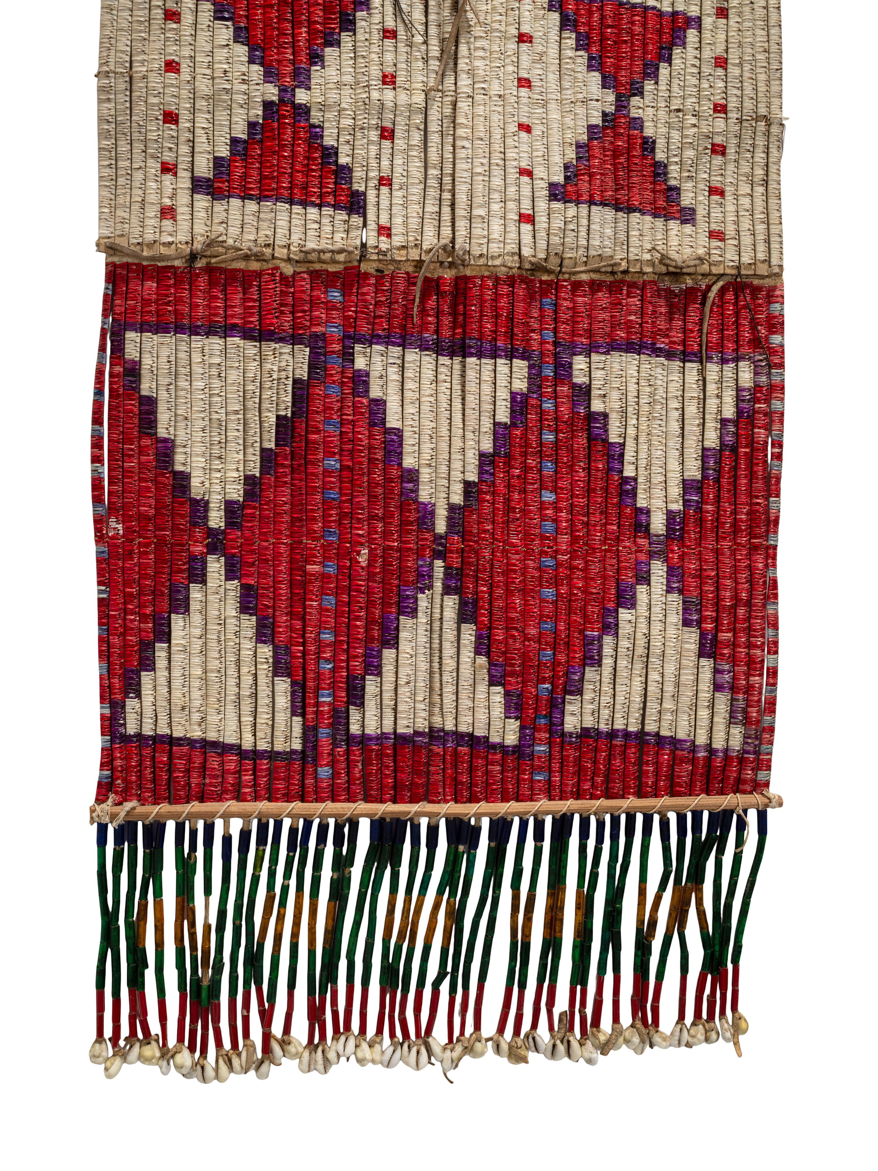 Sioux Woman's Quilled Breastplate