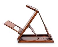 A Mahogany and Brass Optometrist's Tool