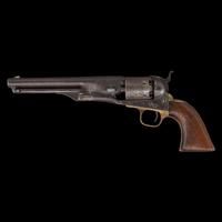 Colt Model 1861 Navy Revolver Inscribed to Confederate Colonel Joel R. Griffin - 62nd Georgia Infantry