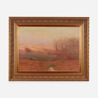 Bruce Crane (American, 1857–1937) Field at Dusk