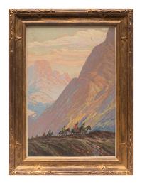 Two Works: The Canyon Gateway and Indians on the Cocopah Pass