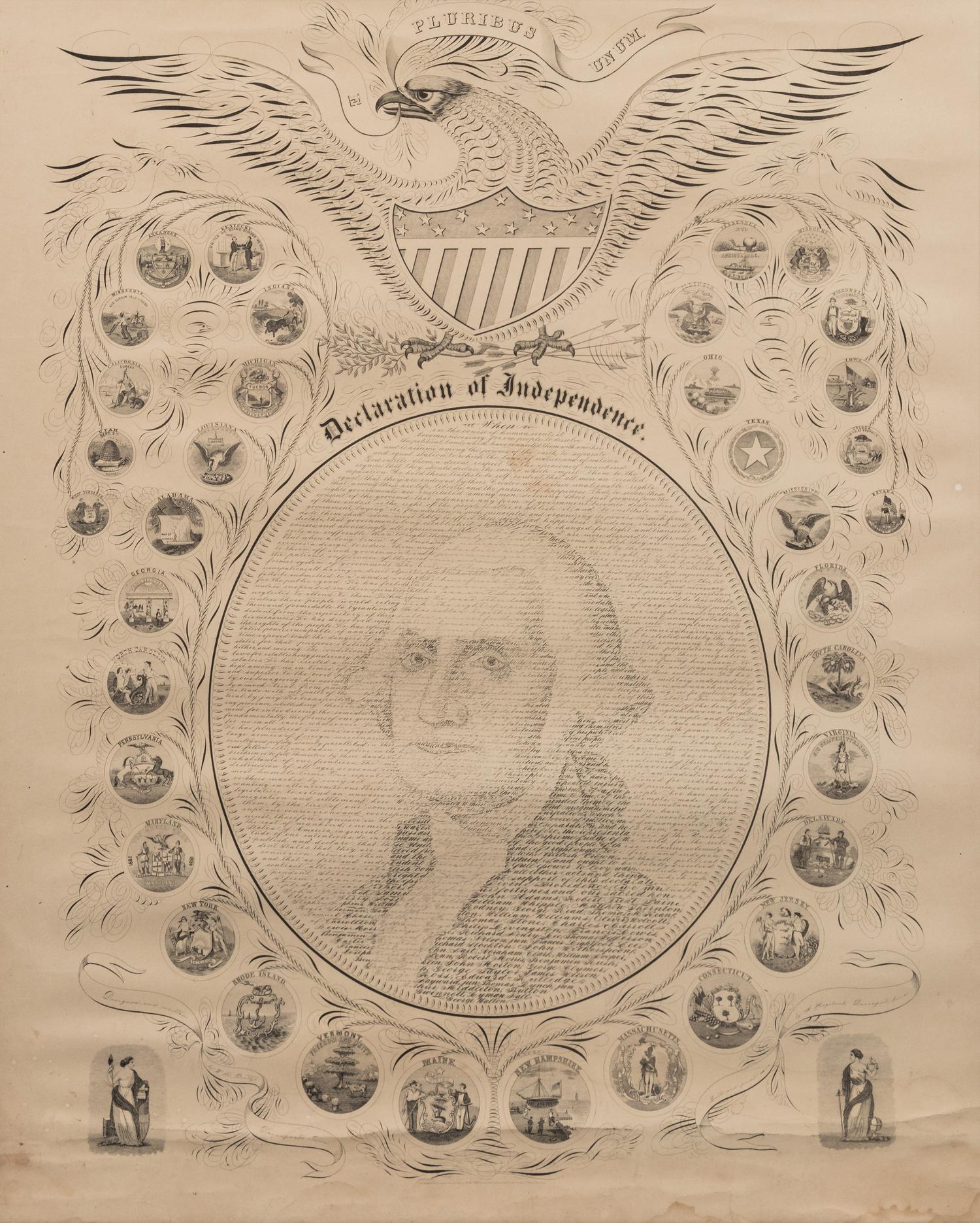 William Henry Pratt (American, 1822-1893), after Gilbert Stuart (American, 1755-1828)