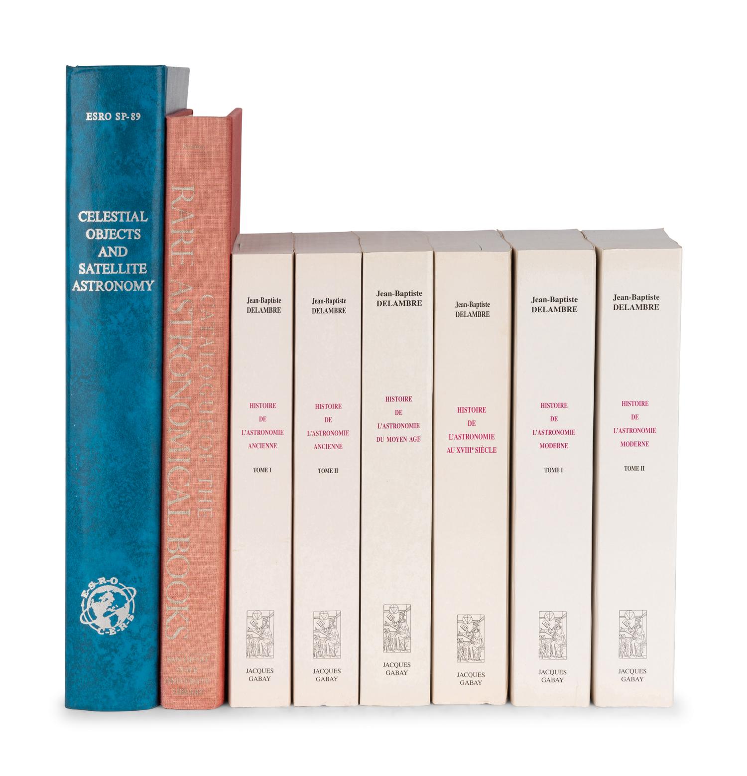 [BIBLIOGRAPHY] -- [PHYSICAL SCIENCE & ASTRONOMY]. A group of 9 works in 11 volumes, comprising: