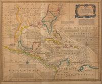 [CENTRAL AMERICA] Three maps of the Southeastern United States, the Caribbean, and Central America.
