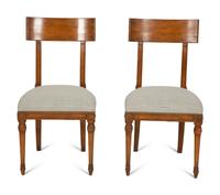 A Pair of Dennis & Leen Canzone Side Chairs