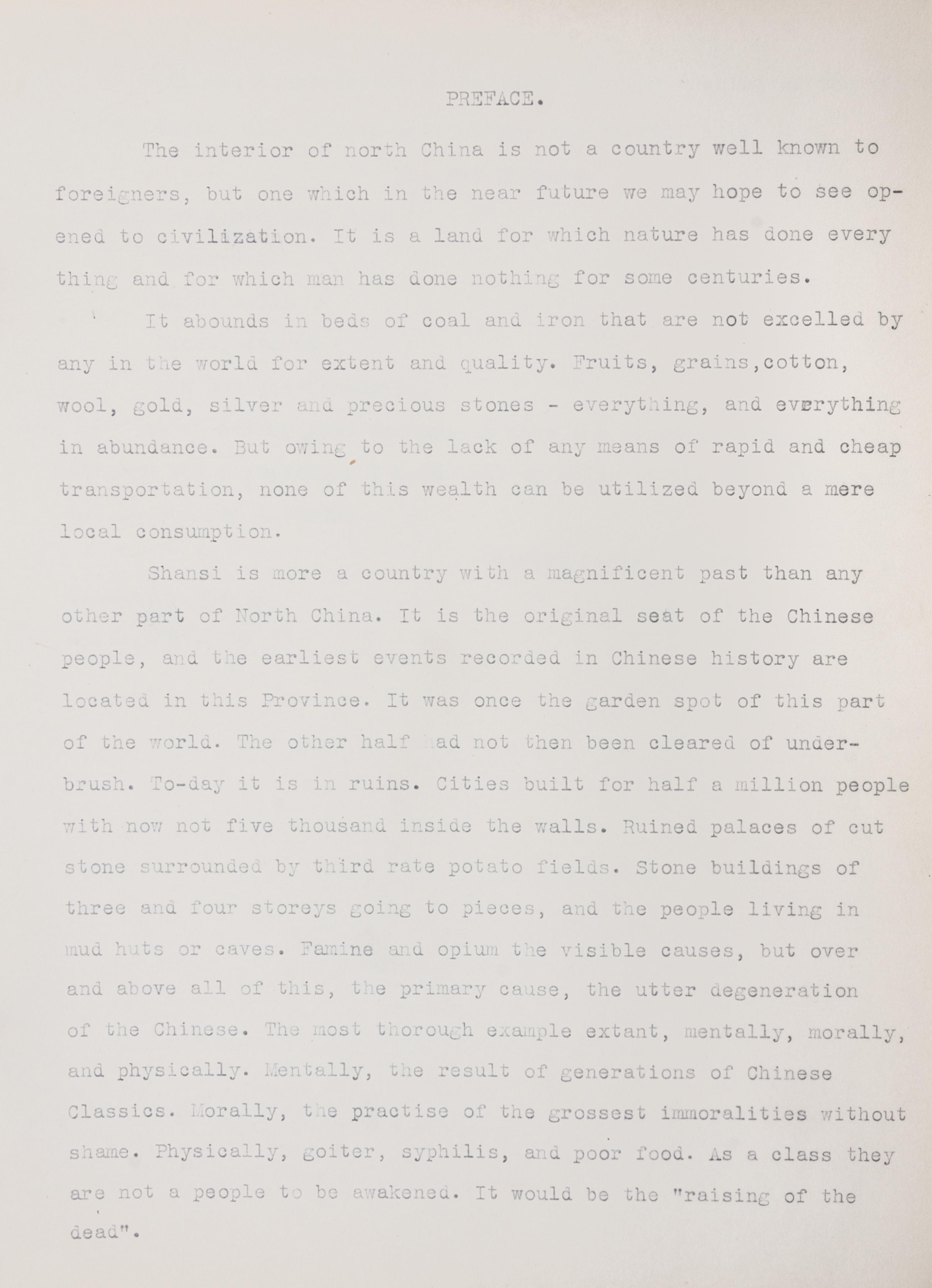 (ASIAN) Archive, including photos, manuscripts, and reports, from 19th-century American engineer in China, Charles Davis Jameson