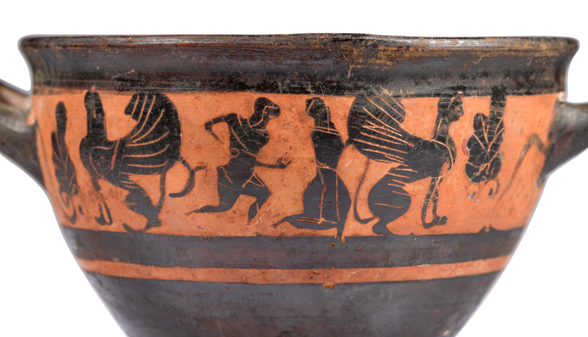 An Attic Black-Figured Skyphos