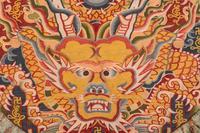 A Kesi Woven Silk 'Dragon' Ceremonial Roundel