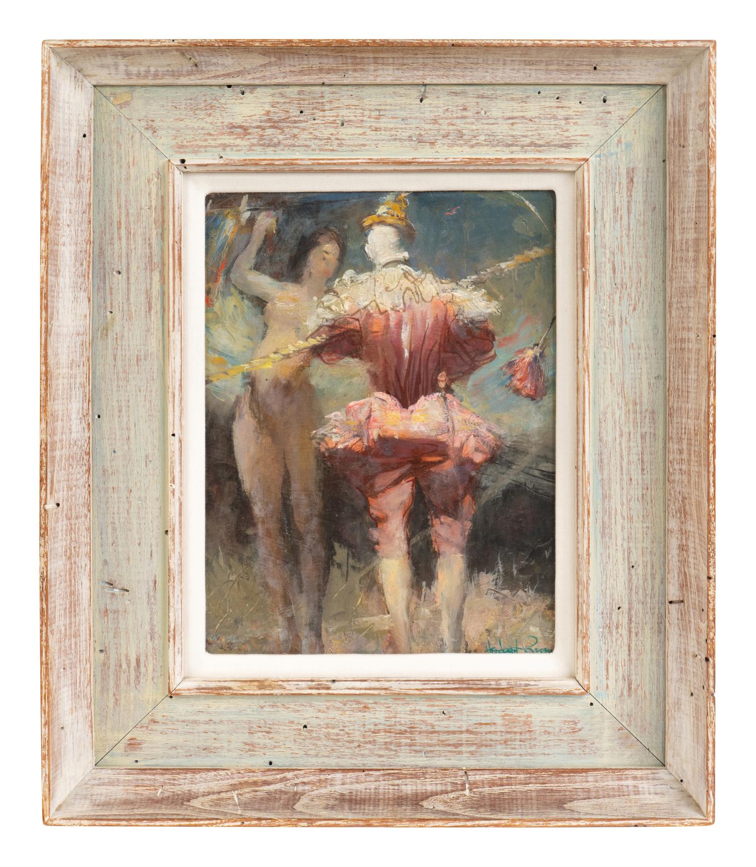 Clown and Nude