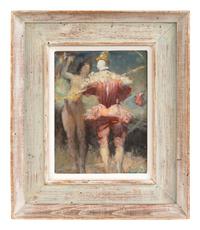 Clown and Nude