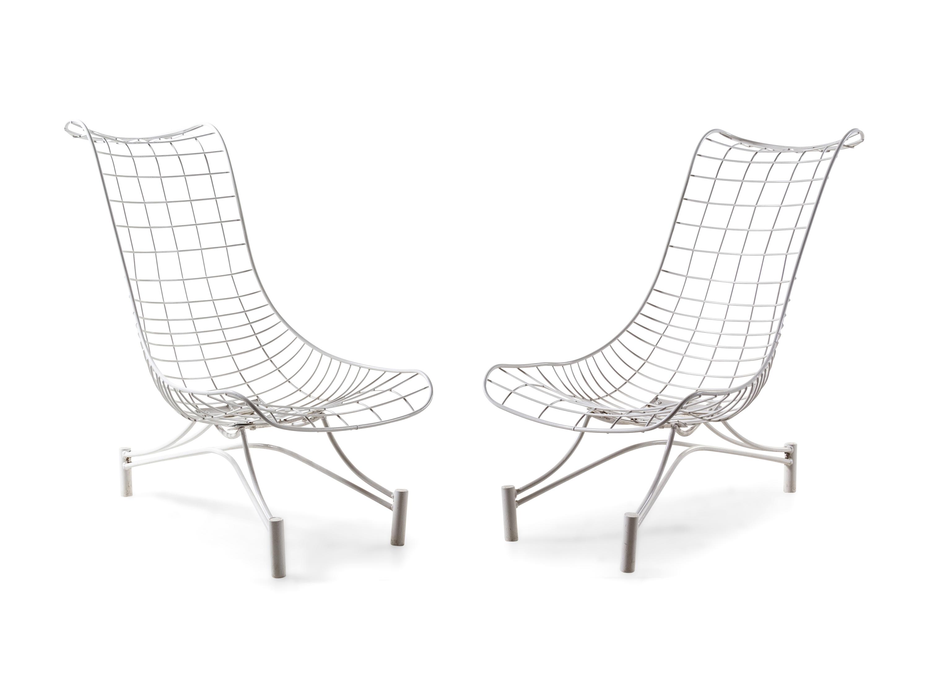 Pair of Capricorn Lounge Chairs Kagan-Dreyfuss, USA