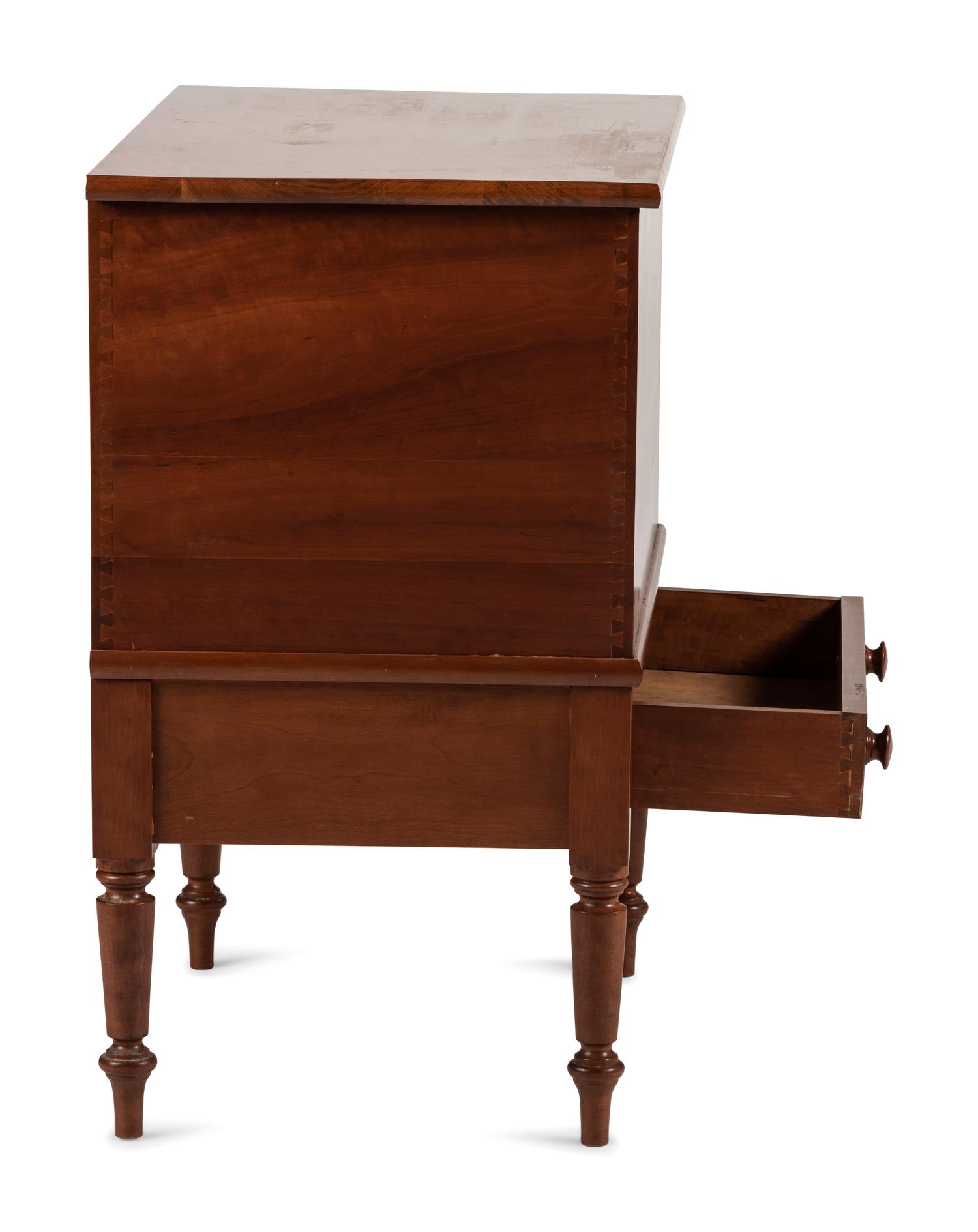 A Modern Southern Cherrywood Sugar Chest