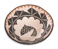 Polychrome Pottery Bowl