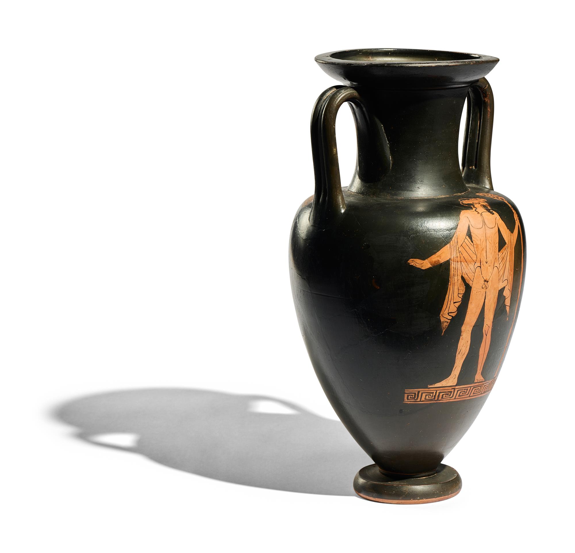 An Attic Red-Figured Nolan Amphora