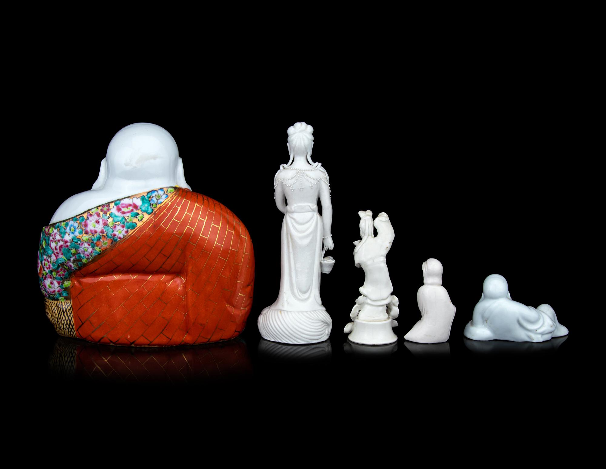 Five Chinese Porcelain Figures