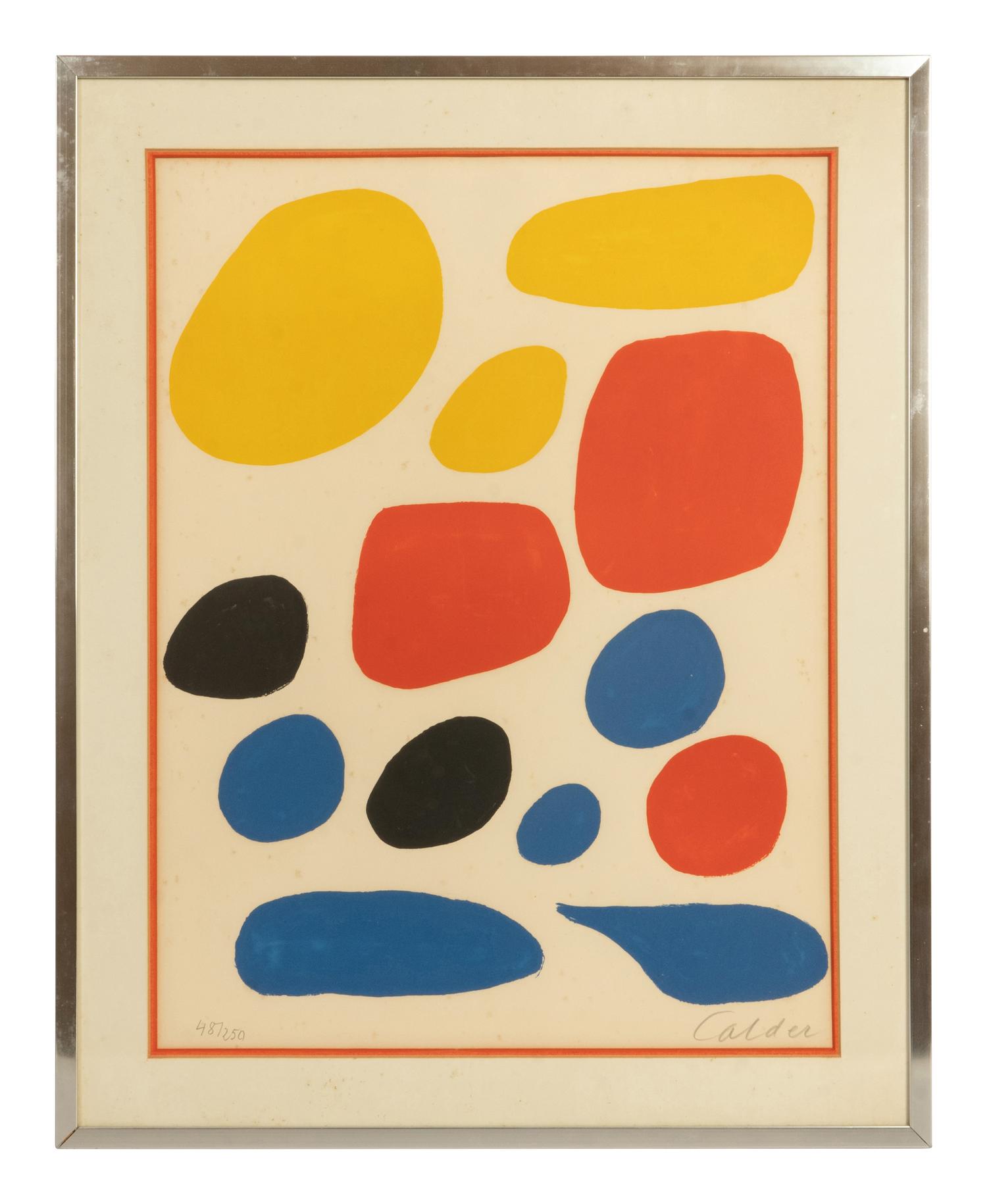 A group of six prints from the Flight portfolio