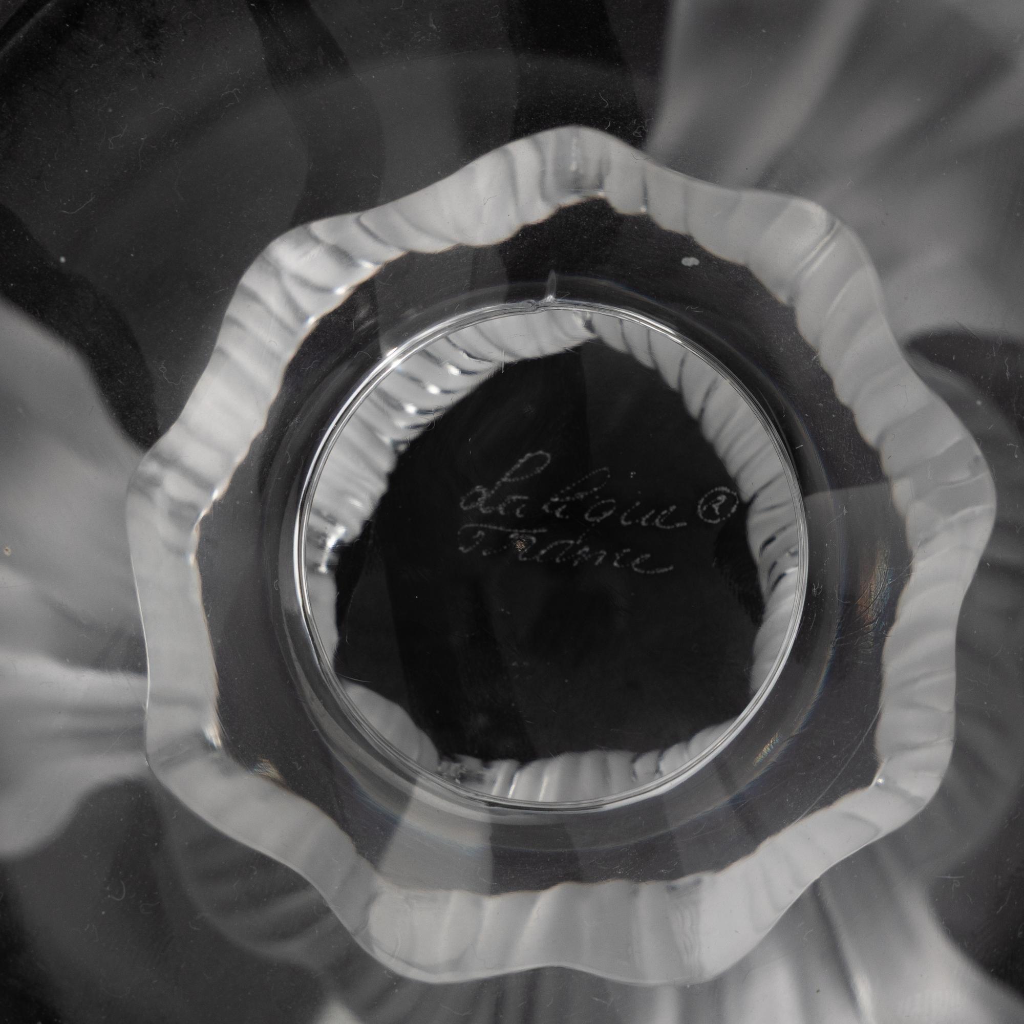 Two Lalique Table Articles