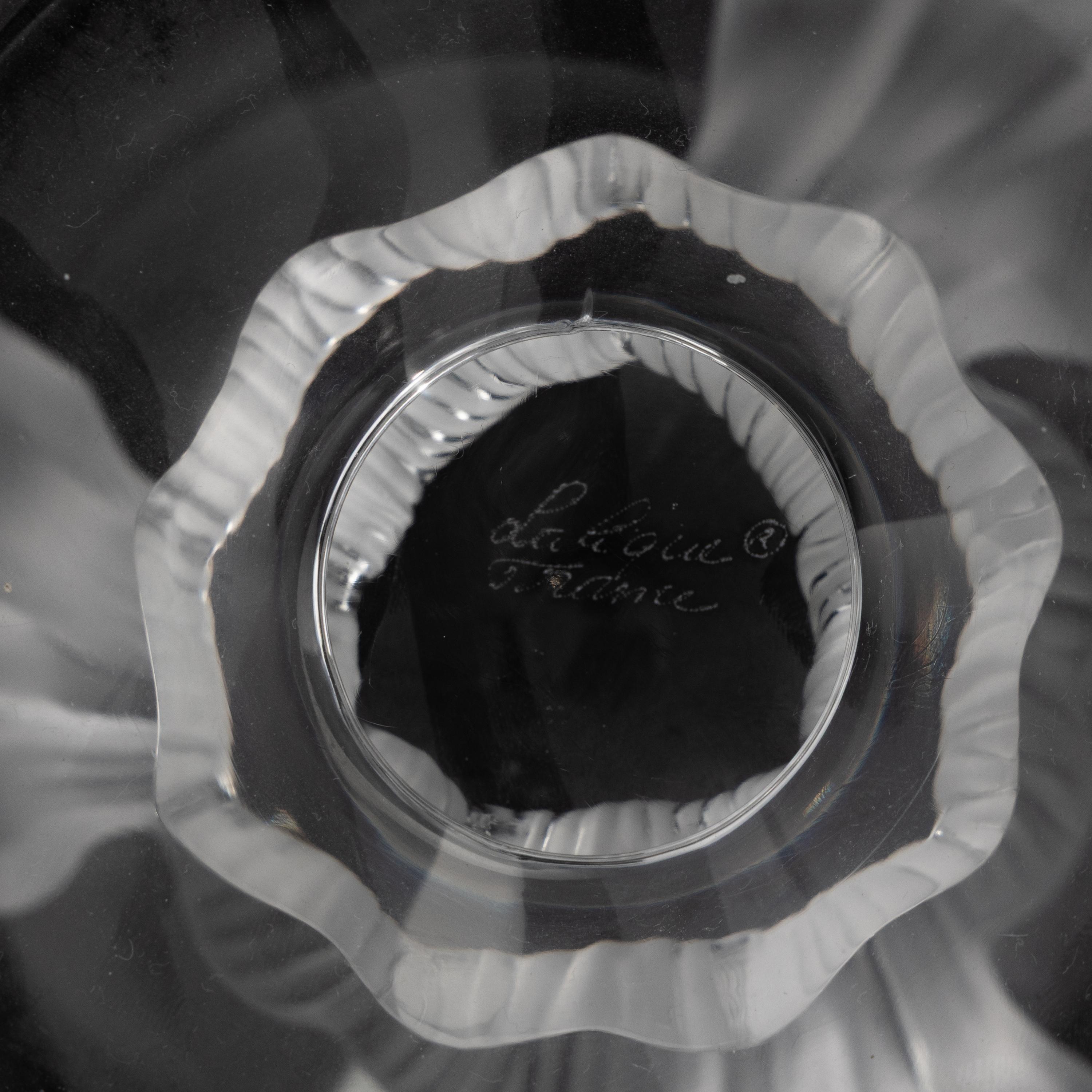 Two Lalique Table Articles