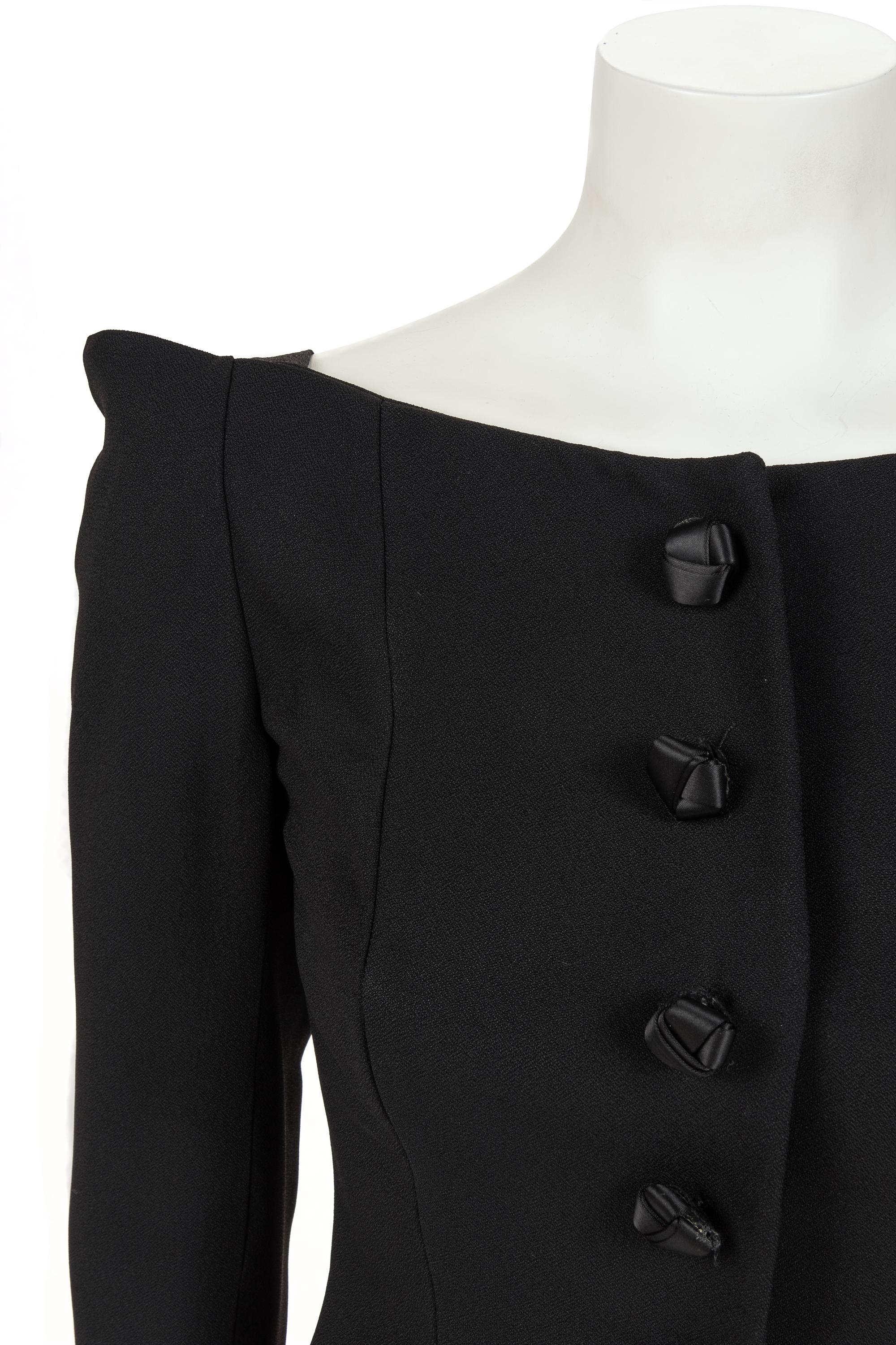 Two Designer Jackets: One Thierry Mugler, One Christian Dior, 1980s