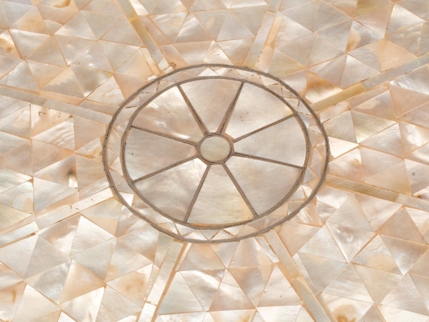 A Pair of Moorish Style Mother-of-Pearl Inlaid Side Tables