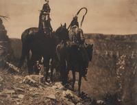 Edward S. Curtis (1868-1952) The Look Out – Apsaroke, 1905