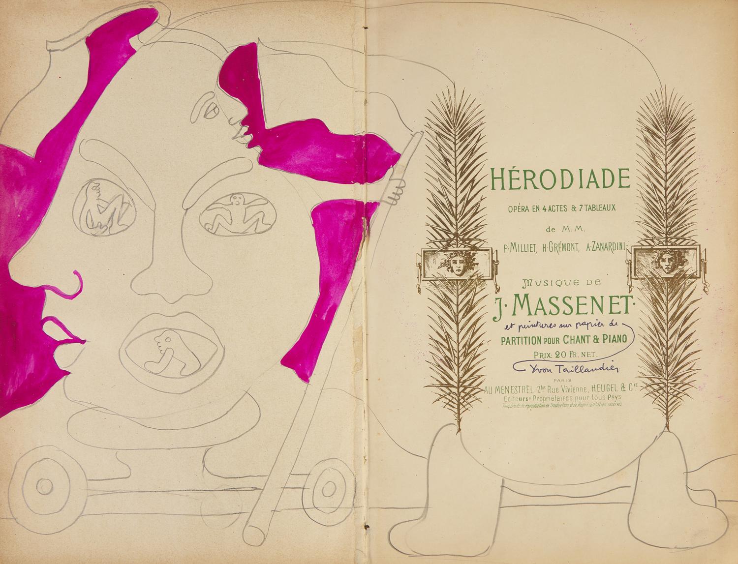 [Taillandier, Yvon] Massenet, Jules. Herodiade