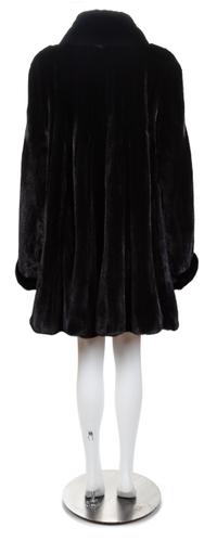 A Ranch Mink Short Coat, Size 44.