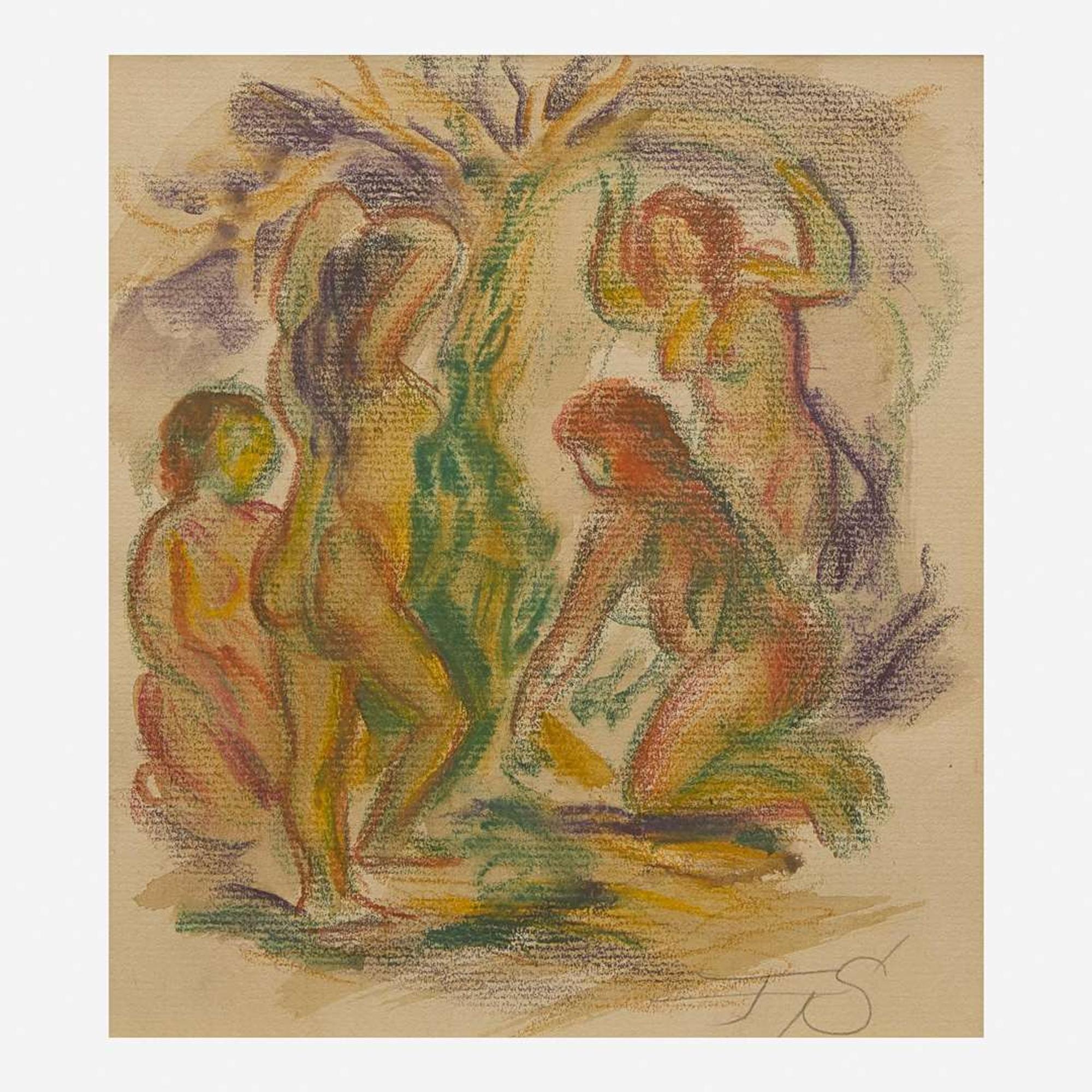 John French Sloan (American, 1871-1951) Bathers