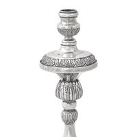 A Set of Four Mexican Silver Candlesticks