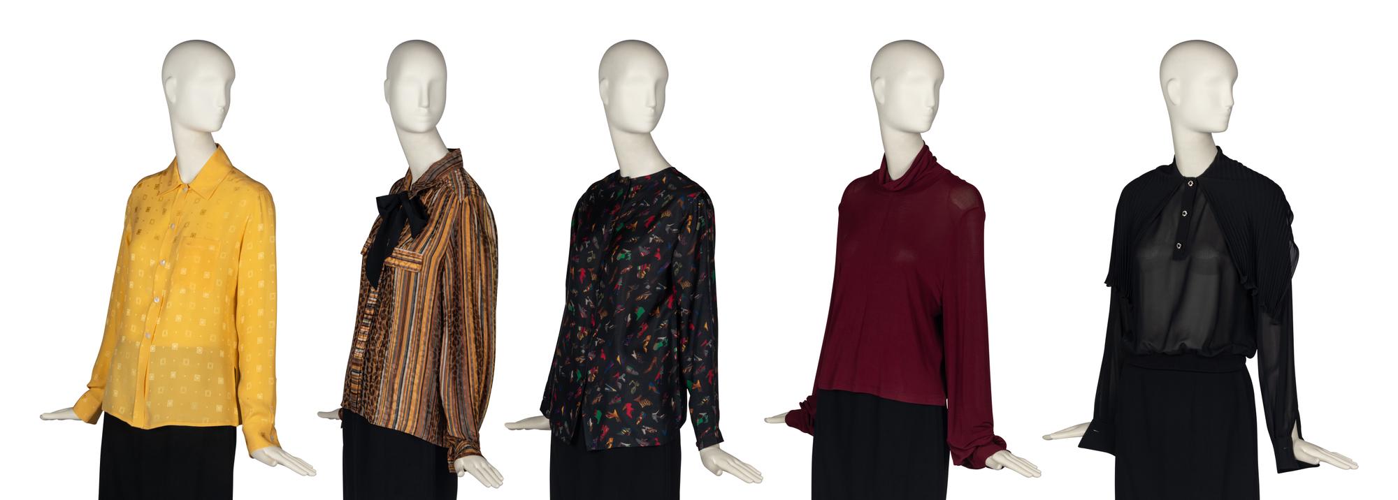 Five Designer Blouses