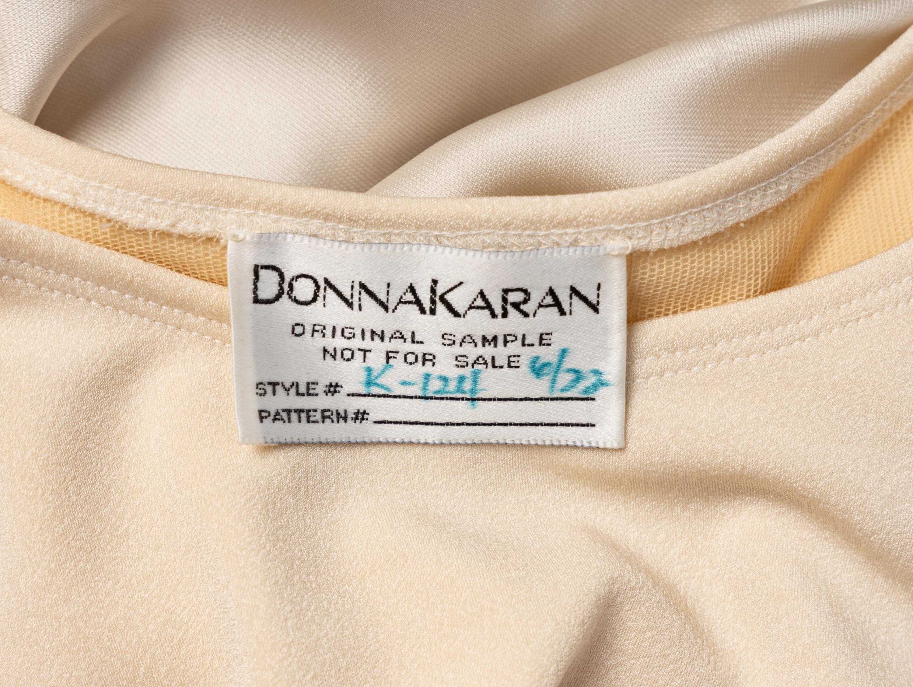 Donna Karan, Bias Cut Tank Dress, Original Sample