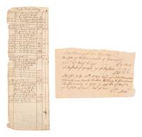 [REVOLUTIONARY WAR]. Two Revolutionary War-date documents, comprising: