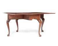 A Queen Anne Walnut Drop-Leaf Dining Table, Philadelphia, PA, Circa 1760
