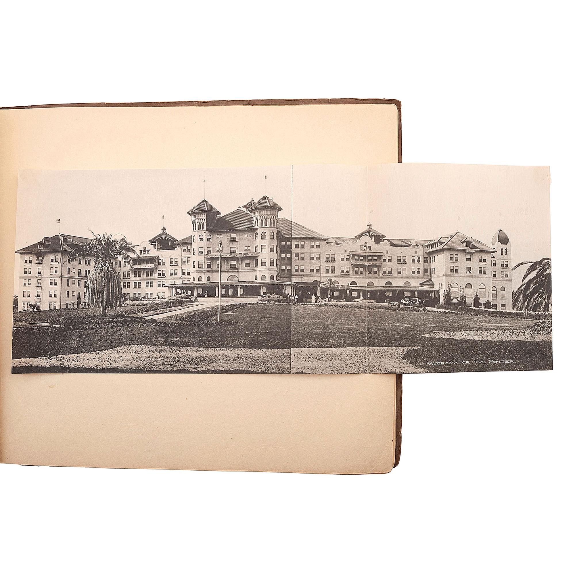 [CALIFORNIA]. MEHESY, E., Jr. Santa Barbara . Santa Barbara, CA: E. Mehesy, Jr., Potter Hotel, 1906.