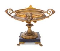 A French Gilt Bronze Tazza