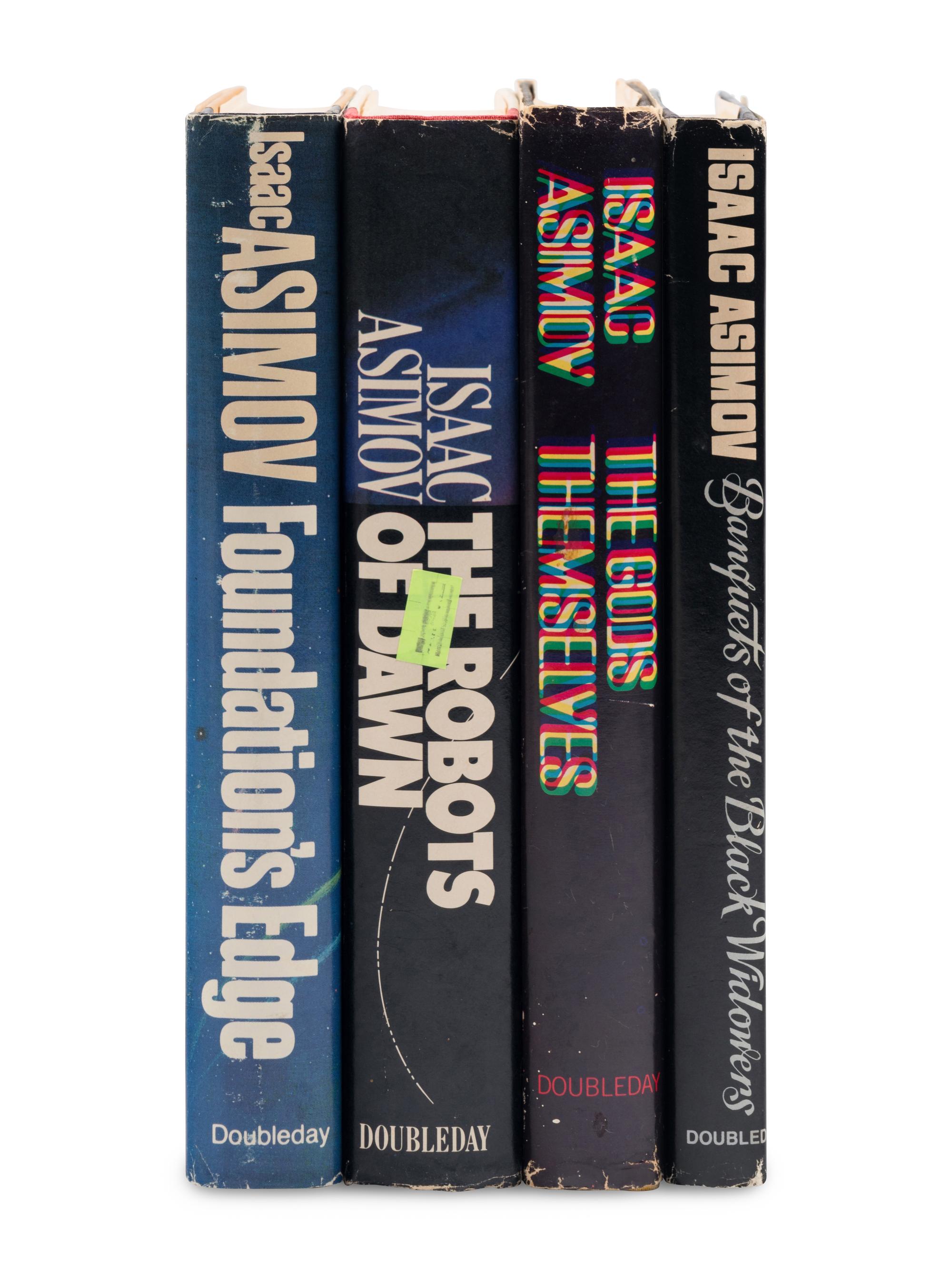 ASIMOV, Isaac (1920-1992). A group of 4 FIRST EDITIONS, comprising: