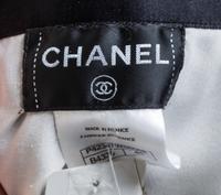 A Chanel Black Silk Column Gown, Size 40.