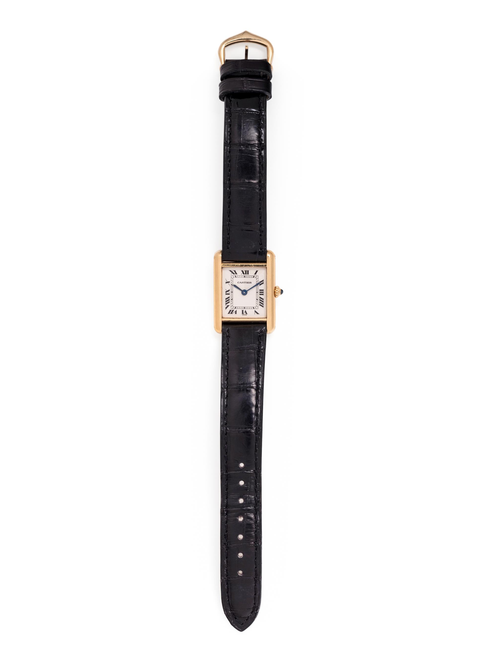 CARTIER, 18K YELLOW GOLD REF. 1150 'TANK' WRISTWATCH