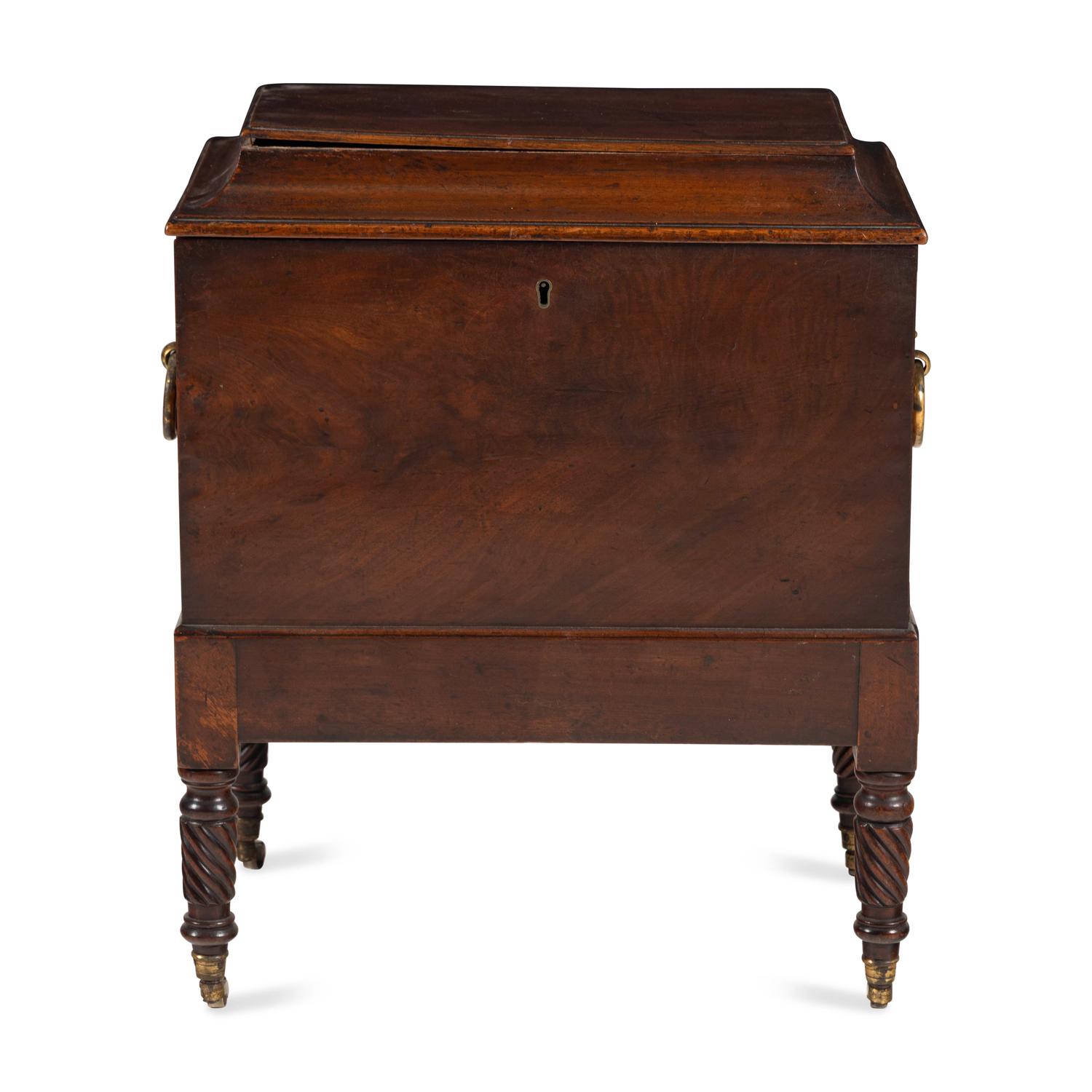 A Regency Mahogany Cellarette