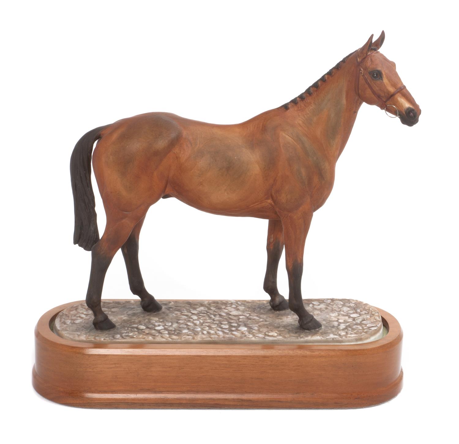 A Royal Worcester Porcelain Figure, Doris Lindner Width 10 inches. — 20TH CENTURY