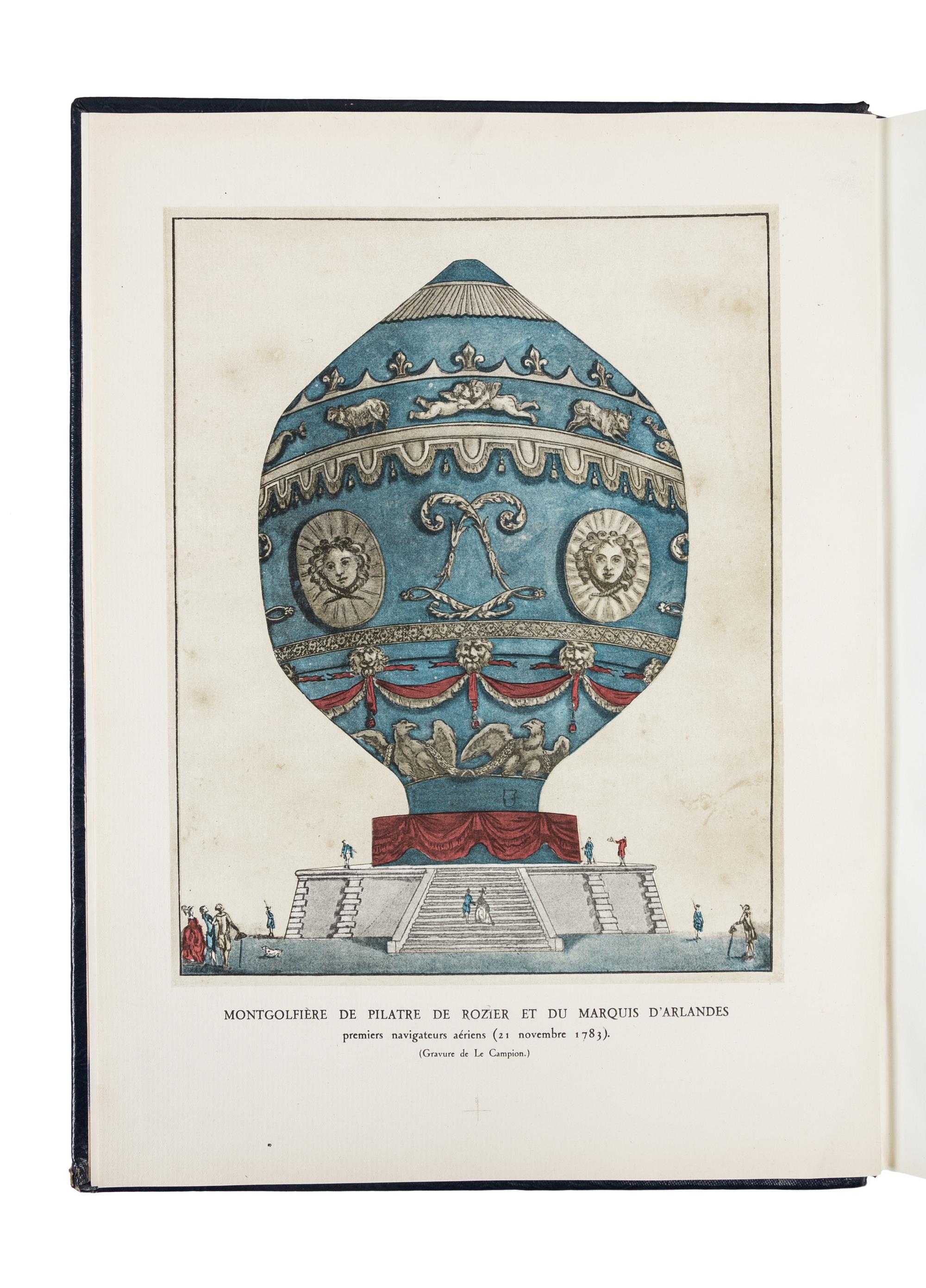 DOLLFUS, Charles (1893-1981); and BOUCHÉ, Henri (1893-1970). Histoire de L'Aéronautique. Paris: L'Illustration, 1932.