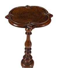 A William and Mary Walnut Candle Stand