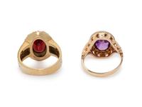COLLECTION OF MULTIGEM RINGS