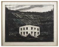 House Beneath Earthen Dam, 1983