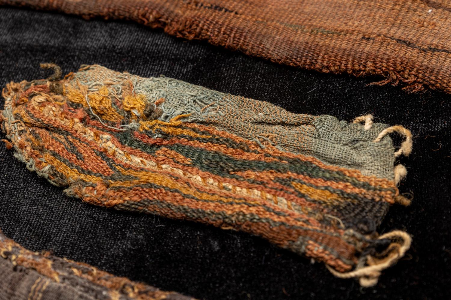 Three Peruvian Textile Fragments